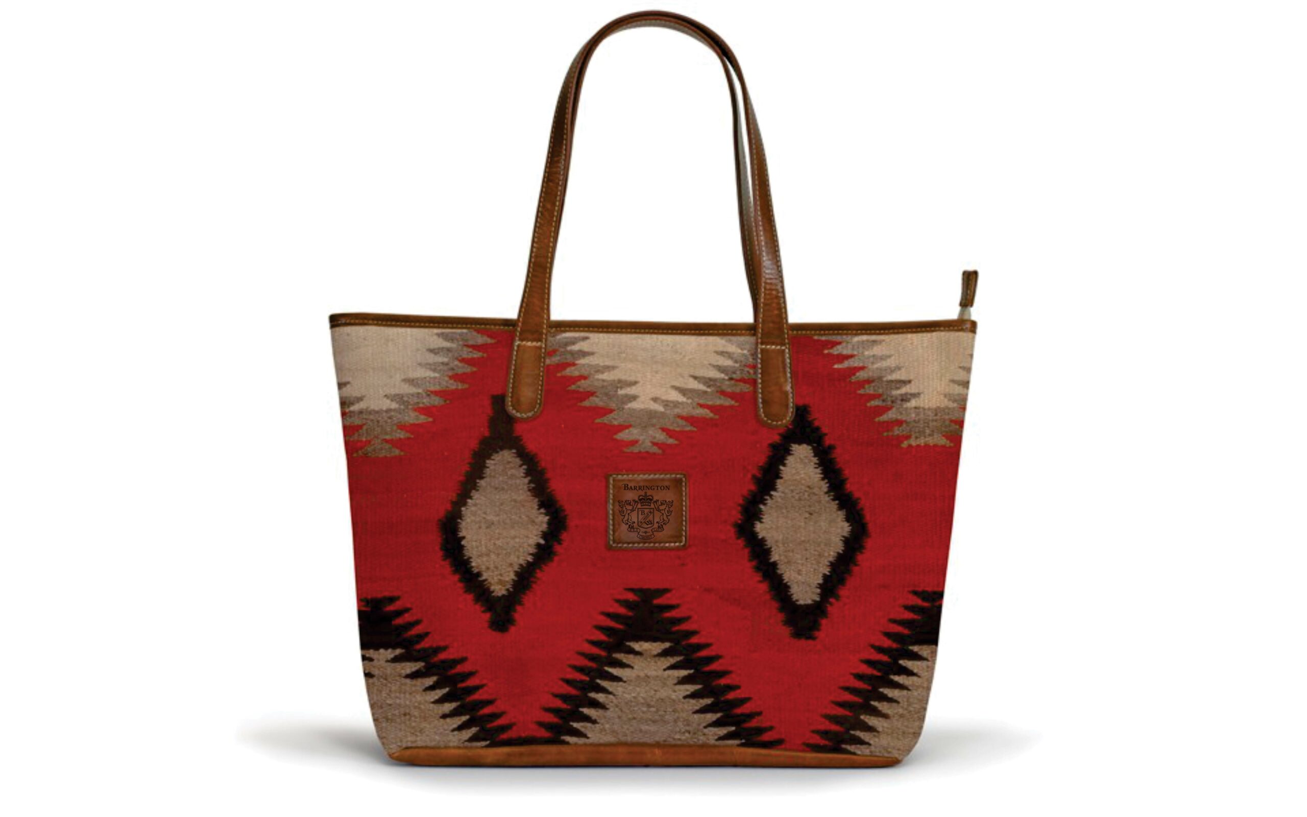 the-savannah-zippered-tote-navajo-messa-crest